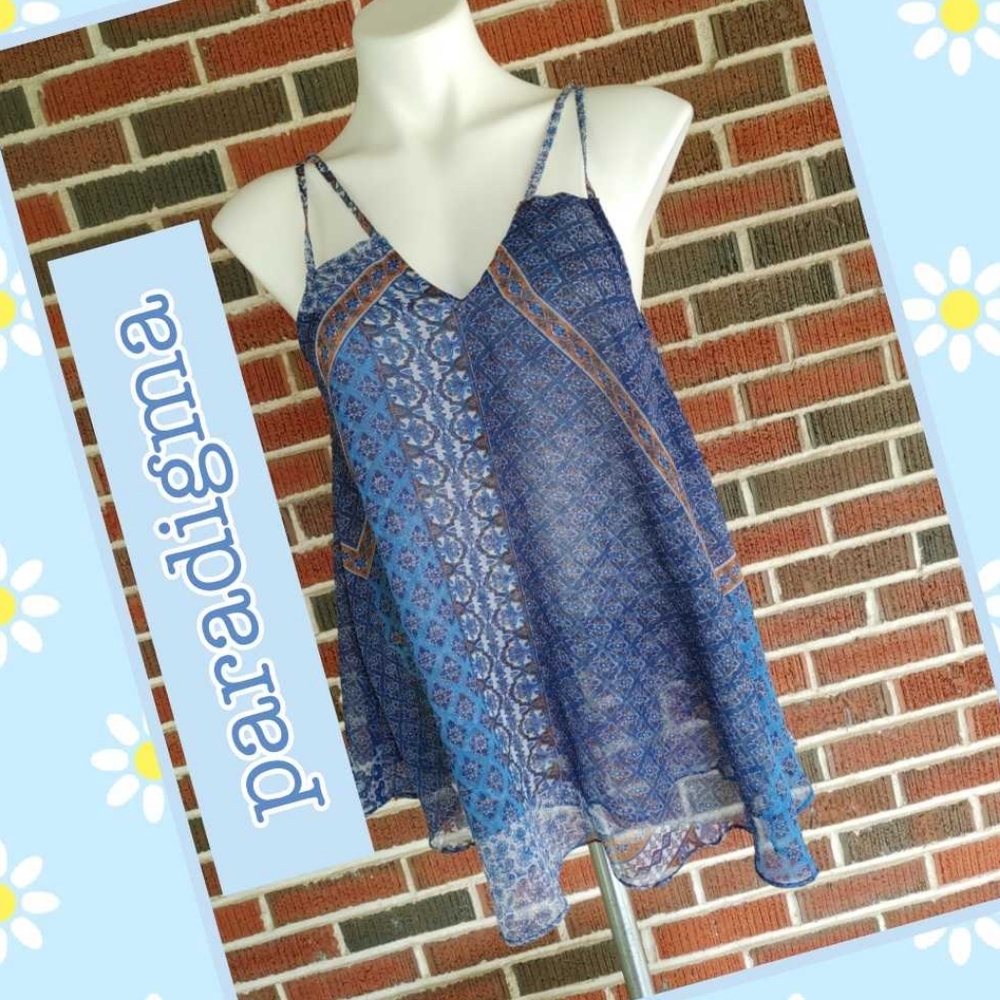 ☀☀☀paradigma Floral Print Top☀☀☀